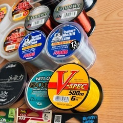 お譲り先決まりました！まとめ売り 釣り 釣り用品 釣具 フロロカーボン 浜豪力 デュエル ナイロン  の画像