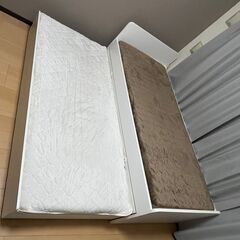 【IKEA】シングルベッドフレーム_アンダーベッド＆収納付き（11/17まで）の画像