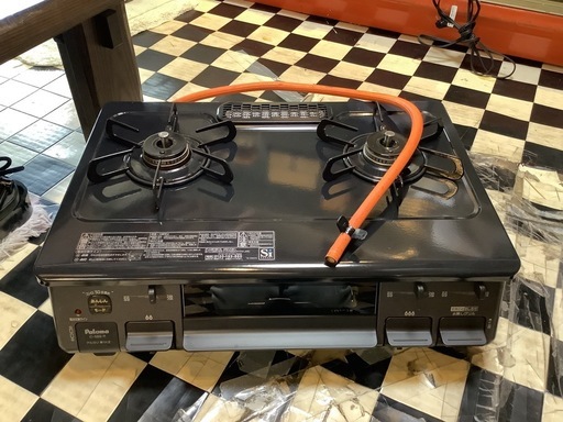 【リサイクルサービス八光】2024年製　パロマ Paloma ガステーブル プロパンガス用 右強火タイプ IC-S89-R LP
