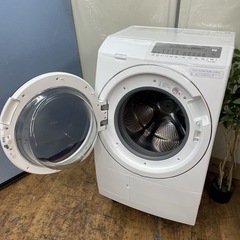 R404 ☀️ ジモティー限定特別価格！ 2024年製の高年式！ HITACHI ドラム式洗濯乾燥機 (洗濯：11.0㎏ 乾燥：6.0㎏) BD-SG110JL ⭐ 動作確認済 ⭐ クリーニング済の画像