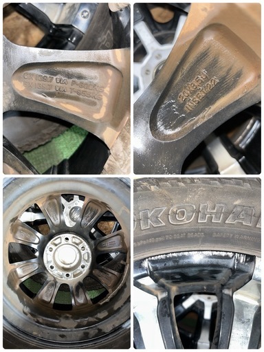 MG BEAST 275/55R20 ヨコハマ ジオランダー 19年 20×8.5J インセット22 6×139.7 傷あり