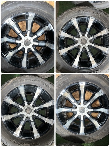 MG BEAST 275/55R20 ヨコハマ ジオランダー 19年 20×8.5J インセット22 6×139.7 傷あり