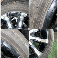 MG BEAST 275/55R20 ヨコハマ ジオランダー 19年 20×8.5J インセット22 6×139.7 傷ありの画像