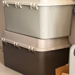 ホームボックス　収納ボックス　特大 2個の画像