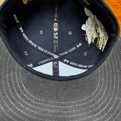 NESTA/7unionコラボ　黒の刺繍ベースボールキャップの画像