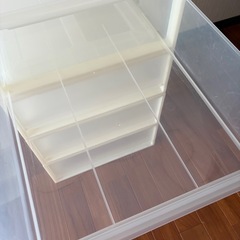 無印☆カラーボックス4段の画像