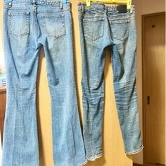ジーンズ２本の画像