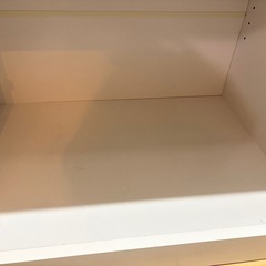 食器棚  キッチンボード ホワイトの画像