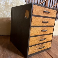 11/12処分予定　昭和　小物入れの画像