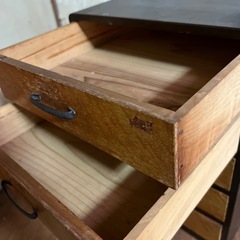 11/12処分予定　昭和　小物入れの画像