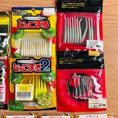 お譲り先決まりました！まとめ売り 釣り 釣り用品 釣具 月下美人 ワーム じゃこまろ イカエギ ホッパー サビキの画像