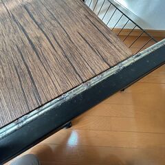 大型レンジ対応◎ヴィンテージ調キッチンラック（Nジュネス）直接引き取り限定の画像