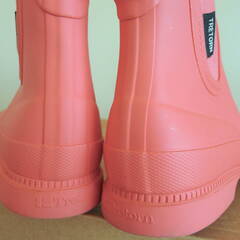 ＊〜⚠️お釣り不可＊TRETON＊トレトン＊スウェーデン＊コーラルピンク＊ラバーブーツ＊レインブーツ＊箱無し＊北欧〜＊の画像