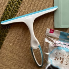 ガラスワイパー&ふわっとモップ　セットの画像