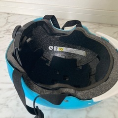 【キッズ】ヘルメット　水色　Sサイズ 50-54cmの画像