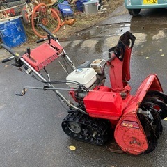 ホンダ　除雪機　HS55スノーラ　セル付き　動作OKバーテリなし の画像