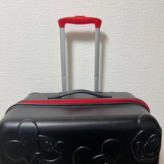 ディズニー　ミッキーマウス　スーツケース Lサイズ　黒　ブラック　軽量　4輪の画像