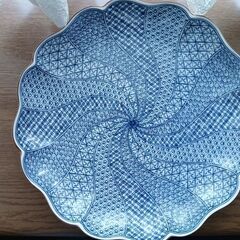 たち吉大皿（箱入り・美品）の画像