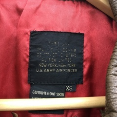 ⭐︎ドリーム2号館⭐︎⭐️ジモティー割引⭐️AVIREX/A-1 フライトジャケット/BR/XSの画像