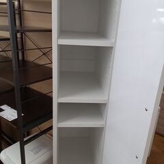 ★リユースのサカイ水戸店★隙間収納ホワイトH180×D45×W25クリーニング済みMT6101の画像