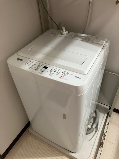 ⭕️5kg洗濯機⭕️2022年製　ヤマダ電器　YAMADA  YWM-T50H1　単身用　カップル　新生活　一人暮らし　生活家電
