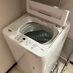 ⭕️6kg洗濯機⭕️2022年製　ヤマダ電器　YAMADA YWM-T50H1　の画像