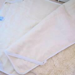 ＊〜⚠️お釣り不可＊オーストラリア製＊PURE NEW WOOL＊ファー＊ベッドパッド＊敷き毛布＊腰痛改善＊シングル〜＊の画像