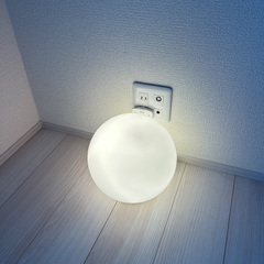 間接照明です。の画像