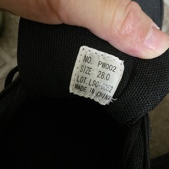 ワークマン　作業用セーフティシューズの画像