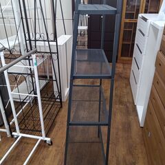 ★リユースのサカイ水戸店★フリーラックダークグレーH148×D35.5×W60クリーニング済みMT6102の画像