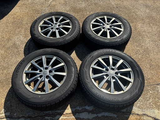 195/65R15 アルミホイール付スタッドレスタイヤ4本セット