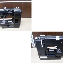 ジャノメ 電動ミシン IJ-240B モデル526 IANOME コンパクト 軽量 ブラック/黒 初心者向け 簡便性 付属品付 苫小牧西店の画像