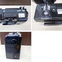 ジャノメ 電動ミシン IJ-240B モデル526 IANOME コンパクト 軽量 ブラック/黒 初心者向け 簡便性 付属品付 苫小牧西店の画像