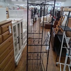 ★リユースのサカイ水戸店★ハンガーラックブラックH177.5×D40×W89クリーニング済みMT6103の画像