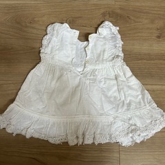 GAP 白いワンピースの画像