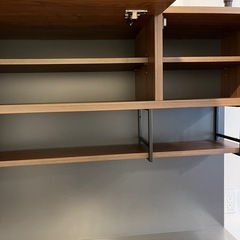 ウニコ unico 食器棚 キッチンラックDIX(ディクス)　キッチンボード W1200の画像