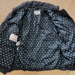 オンワード　組曲　女児　130〜140 中綿入りコートの画像