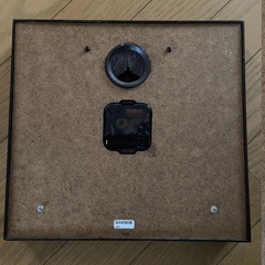 【ジャンク品】SEIKO スクエア掛け時計 QA690Bの画像