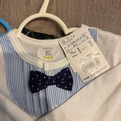 ロンパース80 スーツ風の画像