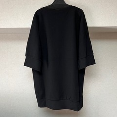 アイテムズ アーバンリサーチ ジャガードTシャツ Lサイズ 黒の画像