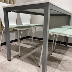 引き取り限定！中古美品テーブルと椅子セットの画像