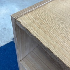 A2511-061　カラーボックス 2段② ナチュラル キズ汚れ有りの画像