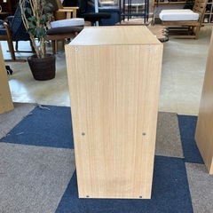 A2511-061　カラーボックス 2段② ナチュラル キズ汚れ有りの画像