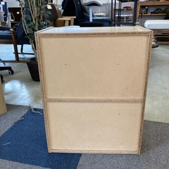 A2511-061　カラーボックス 2段② ナチュラル キズ汚れ有りの画像