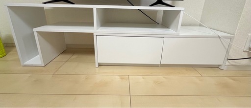 テレビ台、テレビ、収納ケース