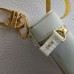 ディオール紙袋とノベルティの未使用リップケースの画像