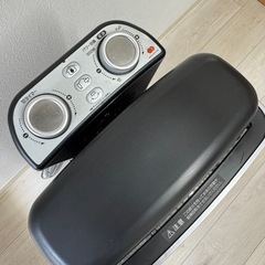 【Aladdin】アラジン  赤遠グラファイトヒーター AEH-2G10BJ 2022年製 ブラックの画像