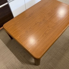 【お買い得‼️】静和 120cm幅家具調コタツ カジュアルこたつ リビングこたつ 木目調ブラウン♪の画像