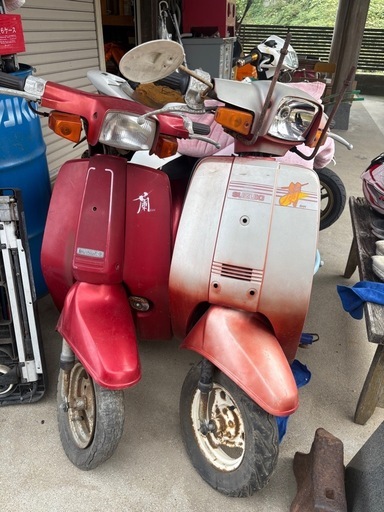 スズキ　蘭　2台セット！　書無し部品取り！