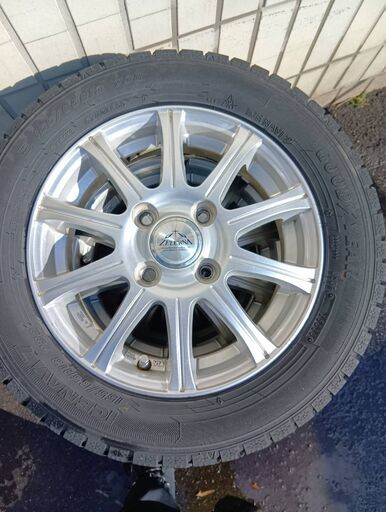 【ホイール付き】グッドイヤー　中古タイヤ４本セット